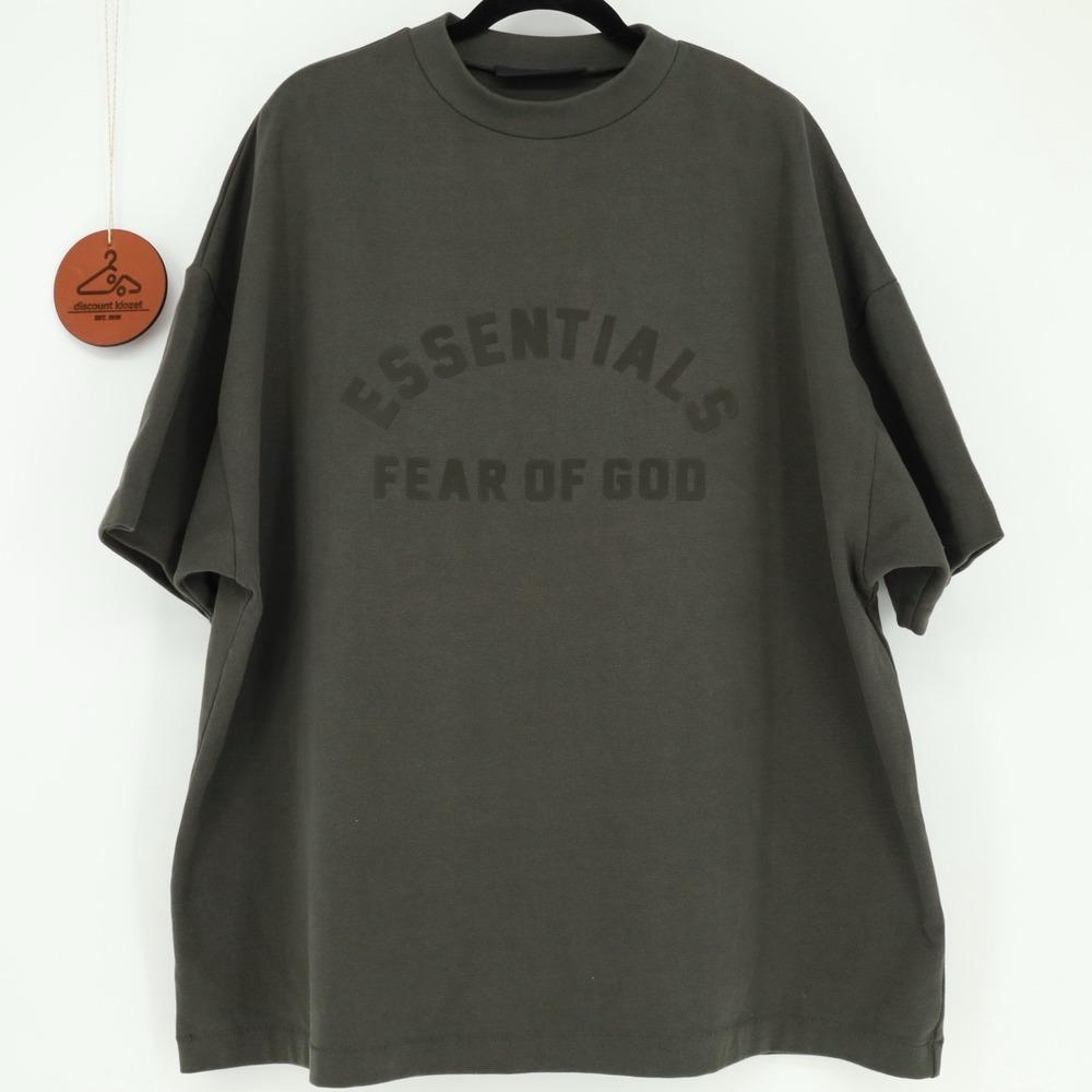 Fear Of God Essentials‎ Shirt Mens Medium Oversized Short Sleeve Tee Streetwear